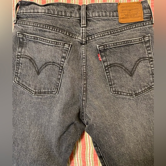 Levi’s Original Wedgie Icon Fit 100% cotton Soft Black sz W 28. - Picture 2 of 3